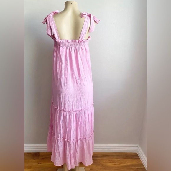 Pink bow dress - Picture 3 of 7